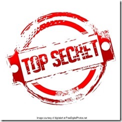 Top Secret with credit